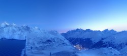 Archiv Foto Webcam Zermatt Hörnlibahn Bergstation 06:00