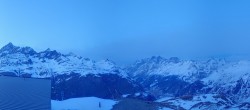 Archiv Foto Webcam Zermatt Hörnlibahn Bergstation 17:00