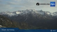 Archived image Webcam Location: Bad Hindelang/Oberjoch (1380m) 18:00