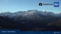 Archived image Webcam Location: Bad Hindelang/Oberjoch (1380m) 07:00