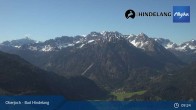 Archiv Foto Webcam Bad Hindelang-Oberjoch: Ausblick Bergstation 08:00