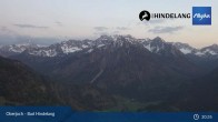 Archiv Foto Webcam Bad Hindelang-Oberjoch: Ausblick Bergstation 20:00