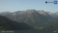 Archiv Foto Webcam Bad Hindelang-Oberjoch: Ausblick Bergstation 07:00
