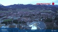 Archiv Foto Webcam Oberstdorf: Schanze Skispringen 02:00