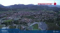 Archiv Foto Webcam Oberstdorf: Schanze Skispringen 00:00