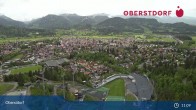 Archived image Webcam Oberstdorf: Ski Jump Area 10:00