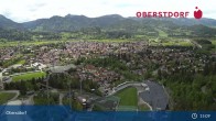Archived image Webcam Oberstdorf: Ski Jump Area 14:00