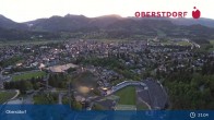 Archived image Webcam Oberstdorf: Ski Jump Area 00:00