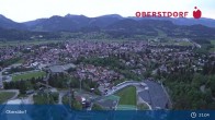 Archived image Webcam Oberstdorf: Ski Jump Area 00:00