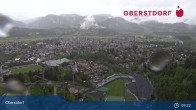Archived image Webcam Oberstdorf: Ski Jump Area 08:00