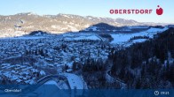 Archived image Webcam Oberstdorf: Ski Jump Area 08:00