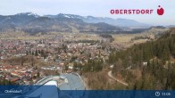 Archived image Webcam Oberstdorf: Ski Jump Area 10:00