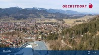 Archived image Webcam Oberstdorf: Ski Jump Area 12:00