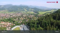 Archiv Foto Webcam Oberstdorf: Schanze Skispringen 08:00