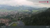 Archived image Webcam Oberstdorf: Ski Jump Area 08:00