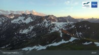 Archived image Webcam Fellhornbahn - Bergstation 21:00