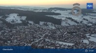 Archiv Foto Webcam Panorama Oberstaufen 01:00