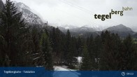 Archiv Foto Webcam Talstation Tegelbergbahn 08:00