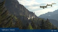 Archiv Foto Webcam Talstation Tegelbergbahn 18:00