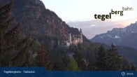 Archiv Foto Webcam Talstation Tegelbergbahn 20:00