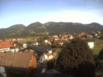 Archiv Foto Webcam Fischen: Hotel Rosenstock 06:00
