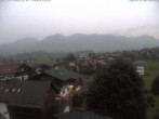 Archiv Foto Webcam Fischen: Hotel Rosenstock 19:00