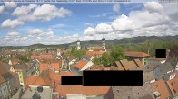 Archiv Foto Webcam Isny: Wassertor und Nikolaikirche 13:00