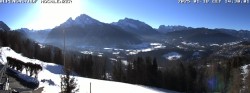 Archiv Foto Webcam Schönau am Königssee: Blick vom Gasthof Hochlenzer 13:00