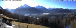 Archiv Foto Webcam Schönau am Königssee: Blick vom Gasthof Hochlenzer 13:00