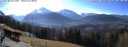 Archiv Foto Webcam Schönau am Königssee: Blick vom Gasthof Hochlenzer 13:00