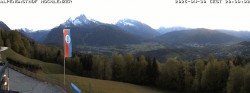 Archiv Foto Webcam Schönau am Königssee: Blick vom Gasthof Hochlenzer 19:00