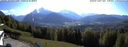 Archiv Foto Webcam Schönau am Königssee: Blick vom Gasthof Hochlenzer 15:00