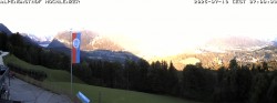 Archiv Foto Webcam Schönau am Königssee: Blick vom Gasthof Hochlenzer 01:00