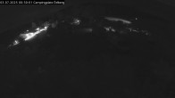Archived image Webcam Ödberg: Camp site near Lake Tegernsee 23:00