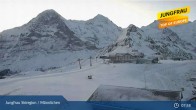 Archiv Foto Webcam Wengen: Bergstation Männlichen 07:00