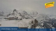 Archiv Foto Webcam Wengen: Bergstation Männlichen 14:00