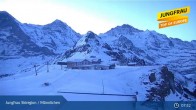 Archiv Foto Webcam Wengen: Bergstation Männlichen 07:00