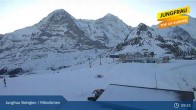 Archived image Webcam Jungfrau Ski Region - Männlichen 08:00