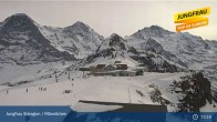 Archiv Foto Webcam Wengen: Bergstation Männlichen 12:00