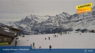 Archiv Foto Webcam Wengen: Bergstation Männlichen 14:00