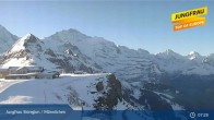 Archiv Foto Webcam Wengen: Bergstation Männlichen 06:00