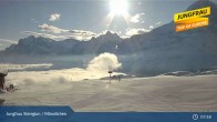 Archiv Foto Webcam Wengen: Bergstation Männlichen 07:00