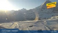 Archiv Foto Webcam Wengen: Bergstation Männlichen 06:00
