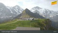Archiv Foto Webcam Wengen: Bergstation Männlichen 06:00
