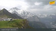 Archiv Foto Webcam Wengen: Bergstation Männlichen 07:00