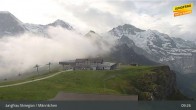 Archiv Foto Webcam Wengen: Bergstation Männlichen 08:00