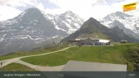 Archiv Foto Webcam Wengen: Bergstation Männlichen 12:00