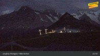 Archiv Foto Webcam Wengen: Bergstation Männlichen 02:00