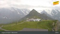 Archiv Foto Webcam Wengen: Bergstation Männlichen 08:00