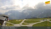 Archiv Foto Webcam Wengen: Bergstation Männlichen 10:00